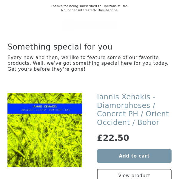 out now! 4 Iannis Xenakis vinyl releases