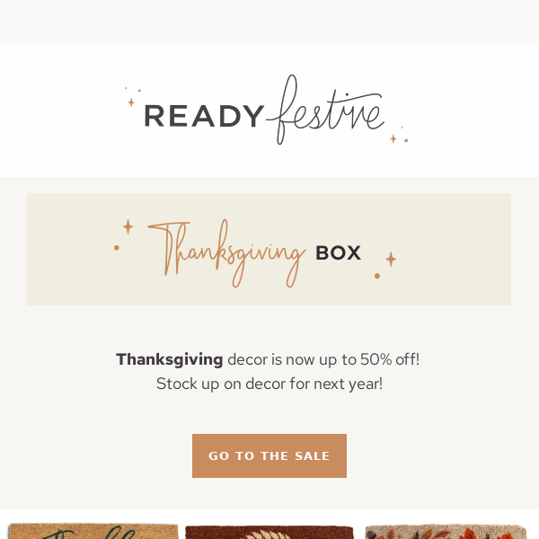 Thanksgiving 🦃 Decor: 50% OFF