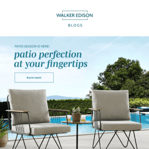 5 Tips for Patio Perfection!