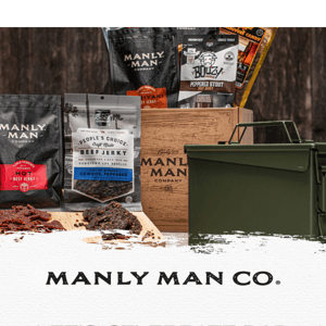Ammo Cans + Meat = The Manliest Father's Day Gift