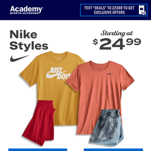 Shop NEW Nike Styles, Starting at $24.99