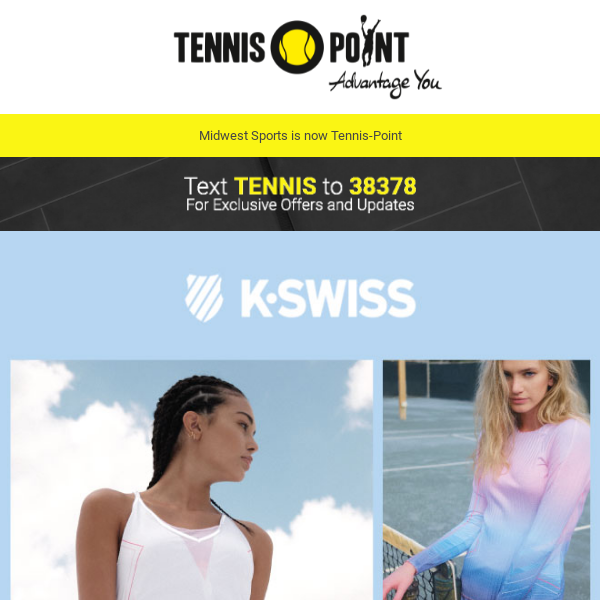 NEW K-Swiss Apparel and Shoes + Save up to 60% Off Sale!