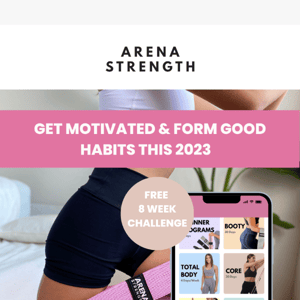 How to Get Motivated + Form Great Fitness Habits  ✨ Free 8 Week Challenge 👉