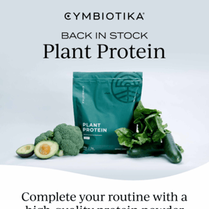 BACK IN STOCK: Plant Protein 💪