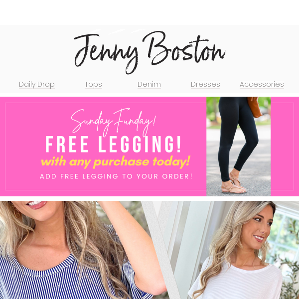 Sunday Steals + FREE LEGGINGS! 🛍️