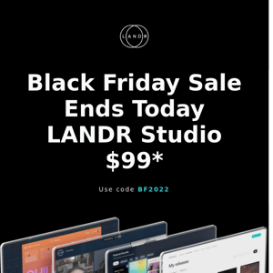 Last chance to save BIG for Black Friday