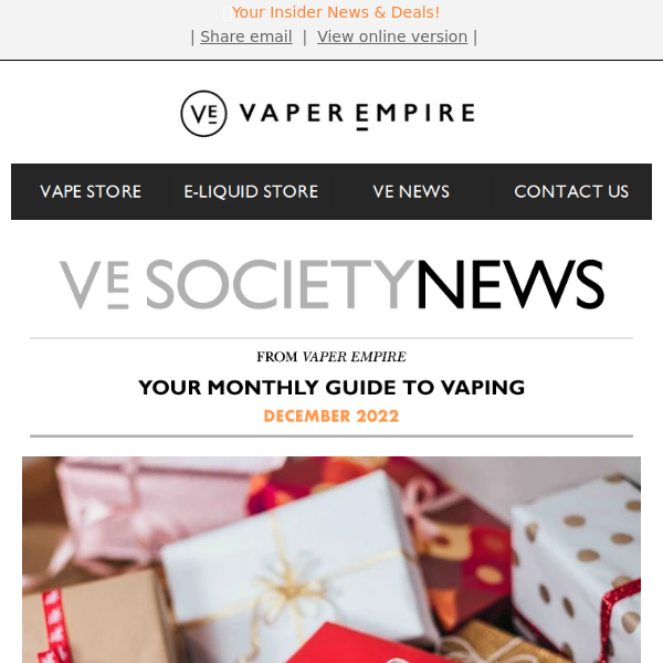 2022 Christmas Vape Guide, Effects of Switching on Your Body + More