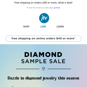 💎  EXTRA 20% OFF DIAMONDS 💎