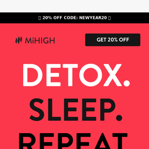 D-E-T-O-X at 20% OFF 🙏