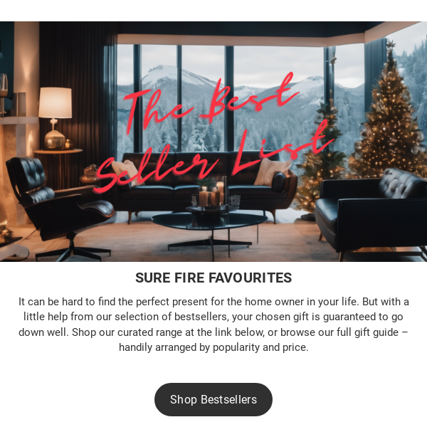 Sure-fire gifting favourites