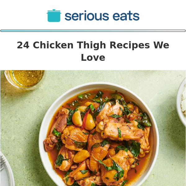 24 Chicken Thigh Recipes We Love