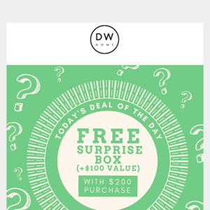 How does a FREE Surprise Box sound?! 📦