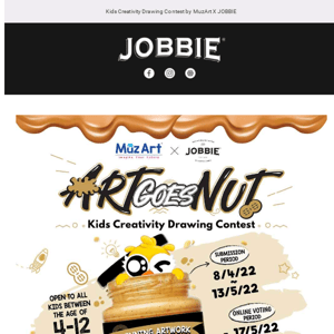 Art Goes Nut - MuzArt X JOBBIE Kids Creativity Drawing Contest