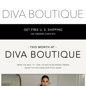 THIS MONTH'S DIVA STYLE GUIDE🔥🧡