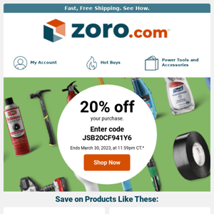 Yes! You Still Have a 20% Coupon to Use.