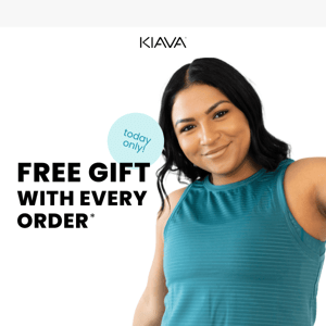 FREE GIFT with every order! 🎉