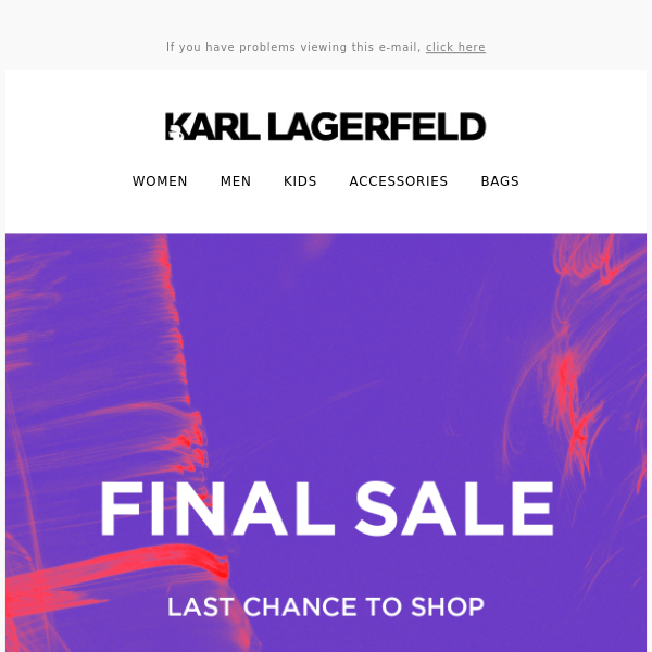 Don't Miss the Final Sale – 50% Off 