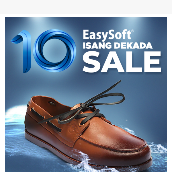 EasySoft by World Balance: Isang Dekada Anniversary Sale! All regular items  for 399 pesos!​ - World Balance PH