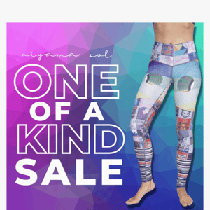 ONE-OF-A-KIND SALE, FINAL HOURS