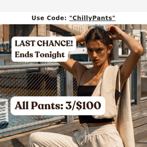 Ends Tonight!