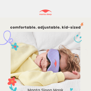 How Manta Sleep Mask KIDS helps