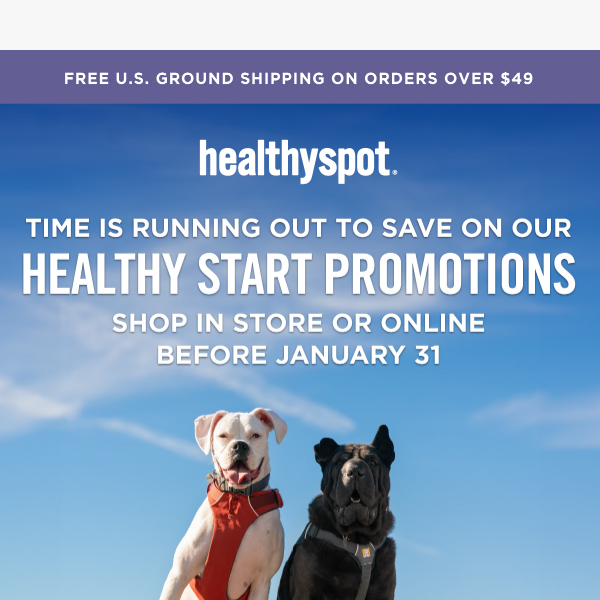 Healthy Start Promos End Tomorrow! 🛒🛍️