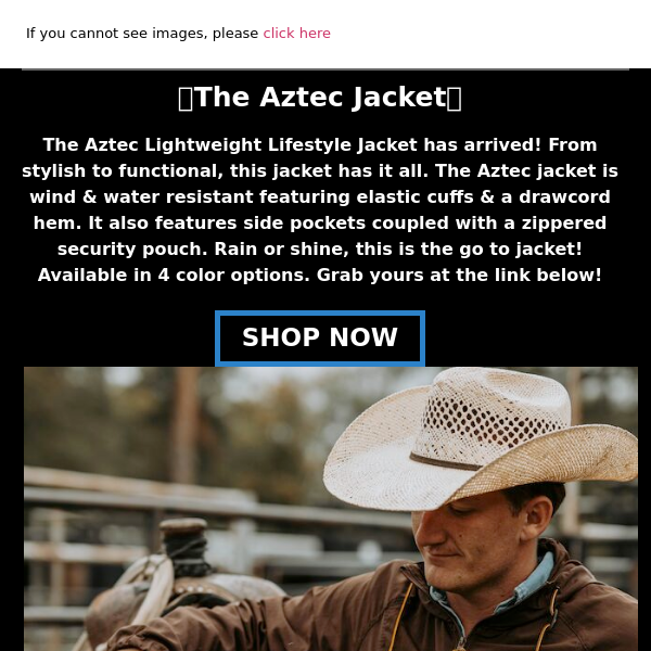 The ALL NEW Aztec Lightweight Jacket 🔥