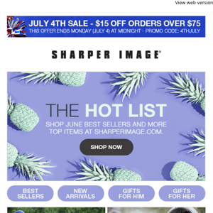 Shop June Best Sellers for a HOT summer.
