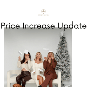 Price Increase UPDATE✨