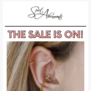 Piercing Sale NOW 🚨