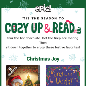 💚❤️Cue the warm fuzzies! Our holiday reading list is here.💚❤️