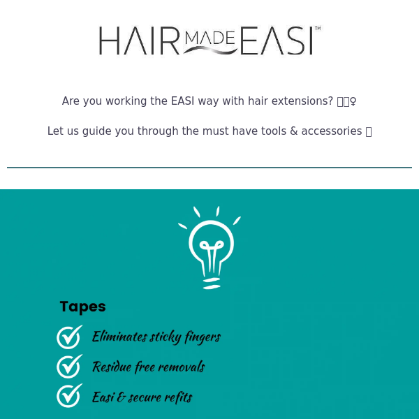 Your Guide To EASI Hair Extensions 🤩 - Hair Made Easi