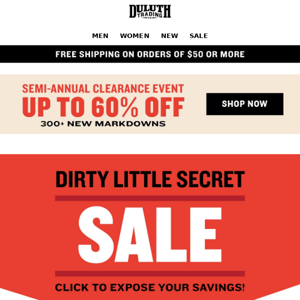 Dirty Little Secret Sale…Day 3!