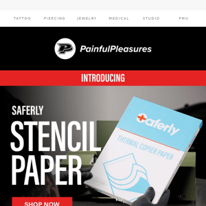 Need stencil paper? Try the latest from Saferly