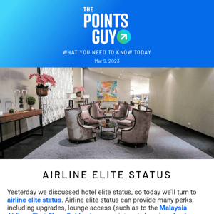 ✈ Valuing Airline Elite Status, Testing Out JSX's New Starlink Wi-Fi & More Daily News From TPG ✈