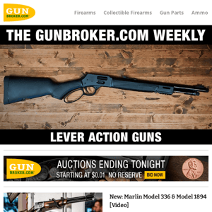 Lever Action Guns: Marlin 336, POF Tombstone, Marlin 1894, Henry, Cimmarron & More!