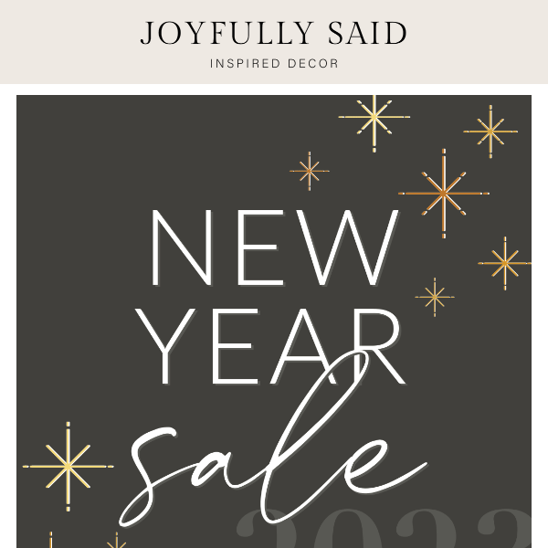 20% off for the New Year! 🎉