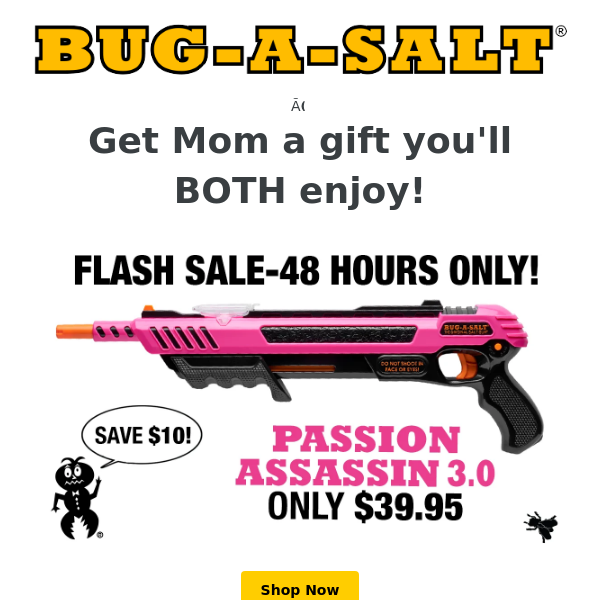 Bug-A-Salt 3.0 Passion Pink