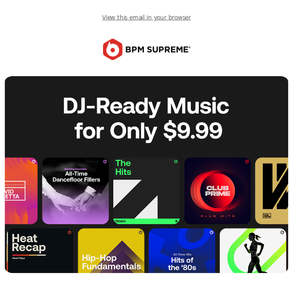 DJ-Ready Music and Tools for $9.99!