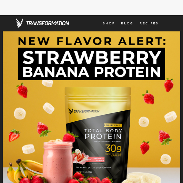 Grab Yours Before It's Out 🍓🍌