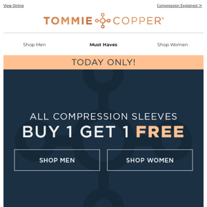 Buy 1 Compression Sleeve, Get 1 FREE