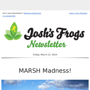 It's MARSH Madness!