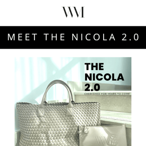 Meet The Nicola 2.0 + Secure Yours with Partial Pay!