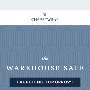 The Warehouse Sale: Your sneak peek!