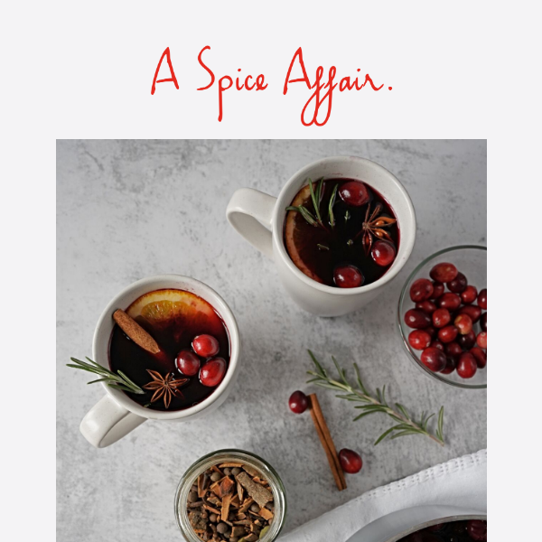 Spicy Holidays, Love A Spice Affair ✨