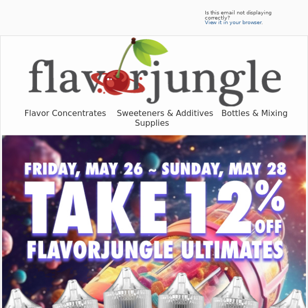 Find HUGE savings our Ultimates Collection at FlavorJungle.com