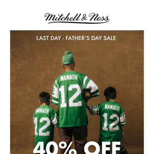 40% Off Authentics Father's Day Sale ~ LAST DAY!