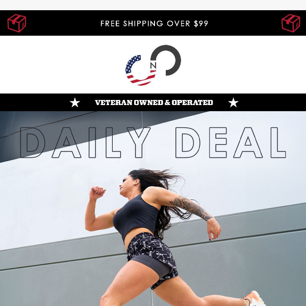 DAILY DEAL: 30% OFF RUNNING SHORTS