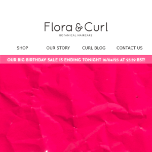 Celebrating 6 years of Flora & Curl 🌸🌱