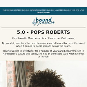 bound by passion - pops roberts